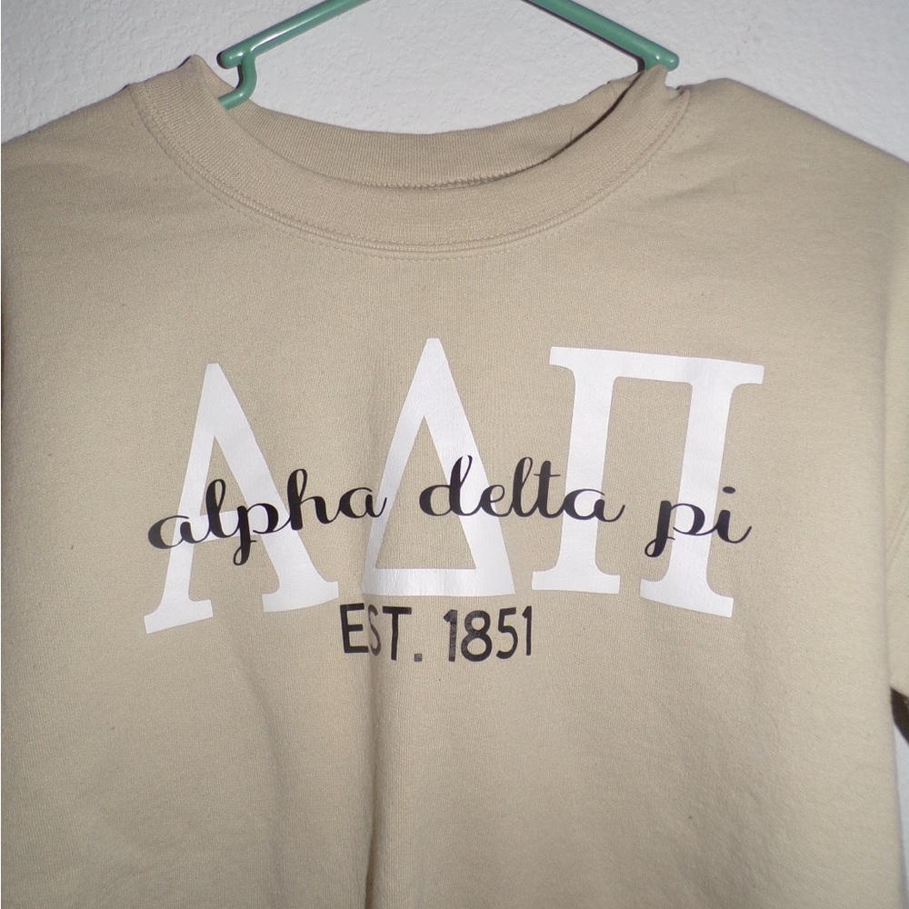 Alpha Delta Pi Beige T-Shirt